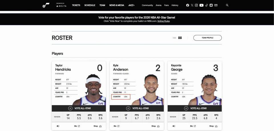NBA官方正式公开!李凯尔国籍更新:美国